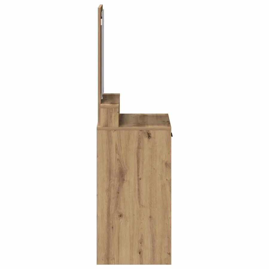 Table de Toilette Chêne artisanal 50 x 41 x 140 cm - 7