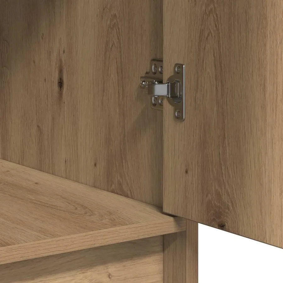 Buffet Chêne artisanal 40 x 40.5 x 75 cm Bois d'ingénierie - 8