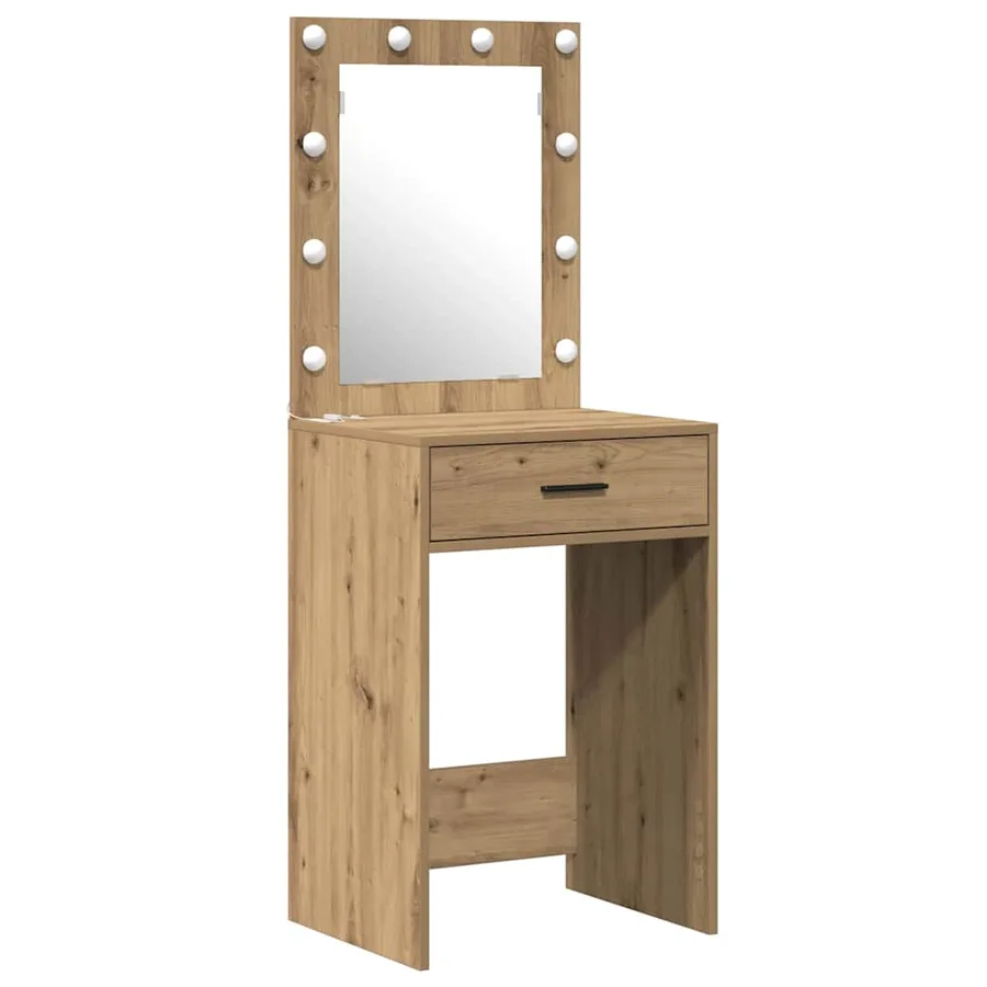 Table de Toilette 2 pcs Marron 50 x 41 x 135 cm - 5