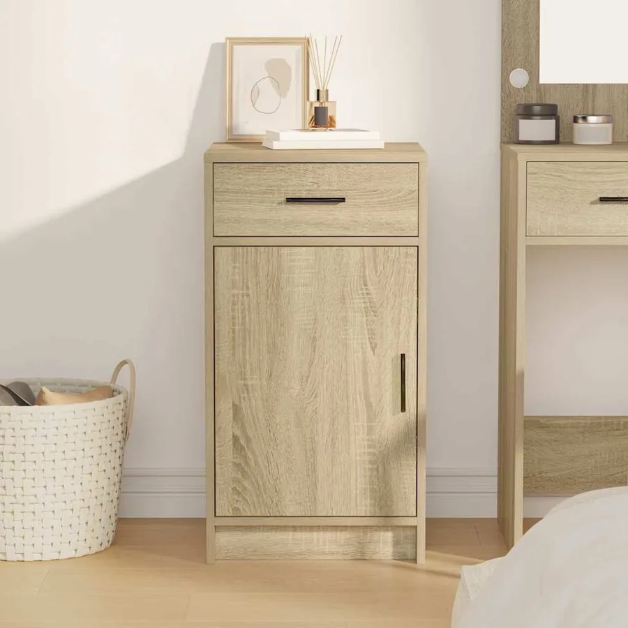 Buffet Chêne Sonoma 40 x 40.5 x 75 cm Bois d'ingénierie - 4