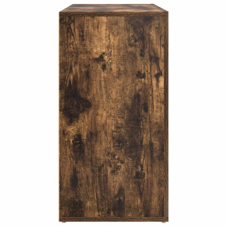 Buffet Chêne fumé 120 x 36 x 69 cm Bois d'ingénierie - 7