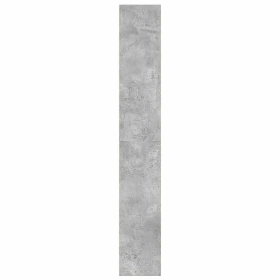 Bibliothèque Gris béton 80 x 30 x 198 cm Bois d'ingénierie - 6