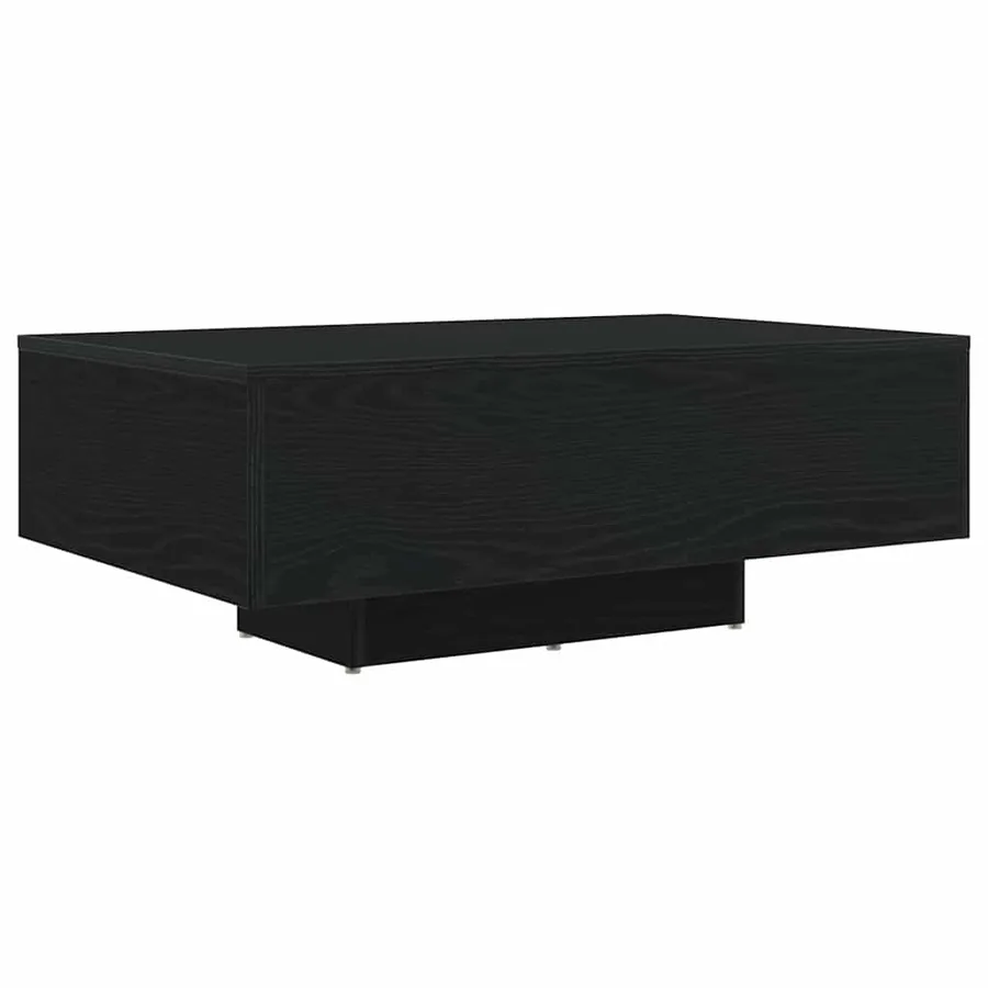 Table basse Chêne noir 85 x 55 x 31 cm Bois d'ingénierie - 5