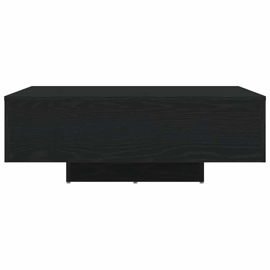 Table basse Chêne noir 85 x 55 x 31 cm Bois d'ingénierie - 6