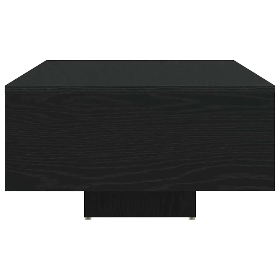 Table basse Chêne noir 85 x 55 x 31 cm Bois d'ingénierie - 7