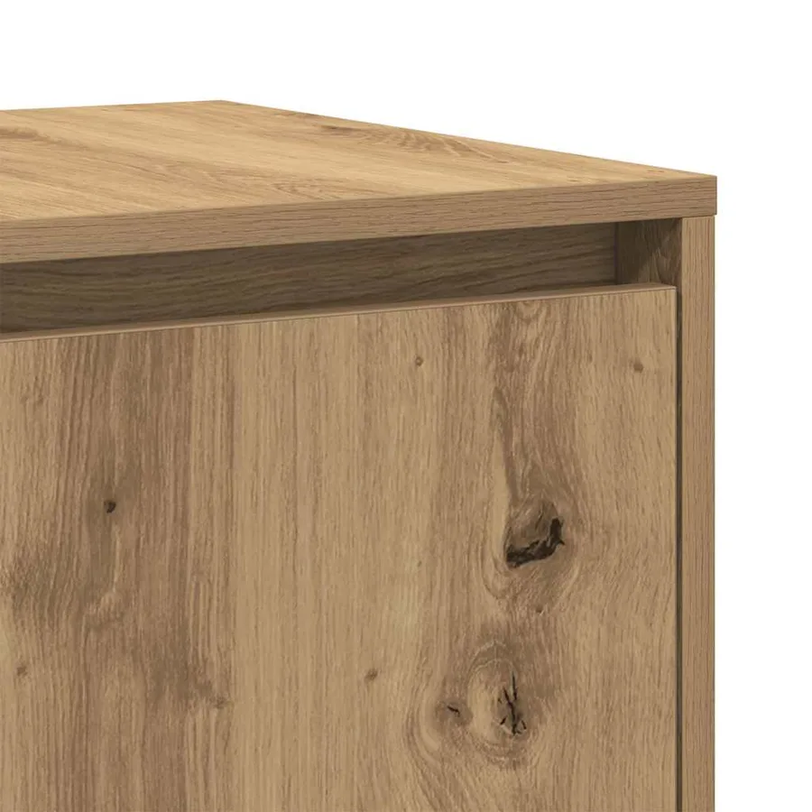 Buffet Chêne artisanal 120 x 41 x 75 cm Bois d'ingénierie - 9