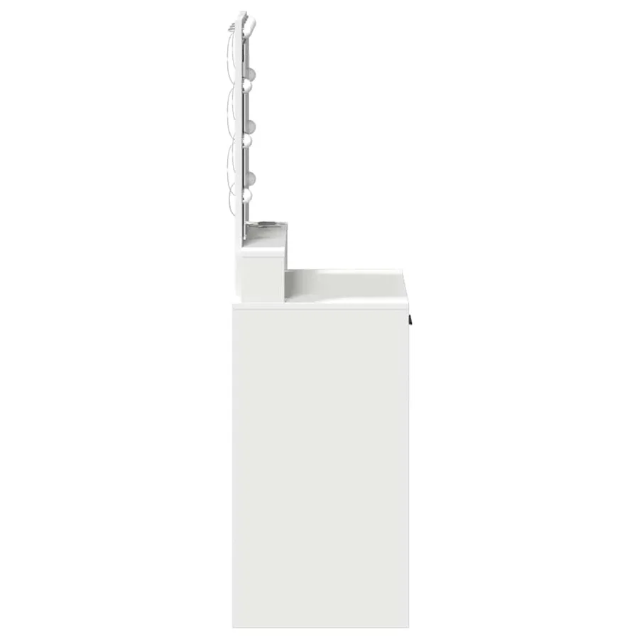Table de Toilette Blanc 50 x 41 x 140 cm Bois d'ingénierie - 6