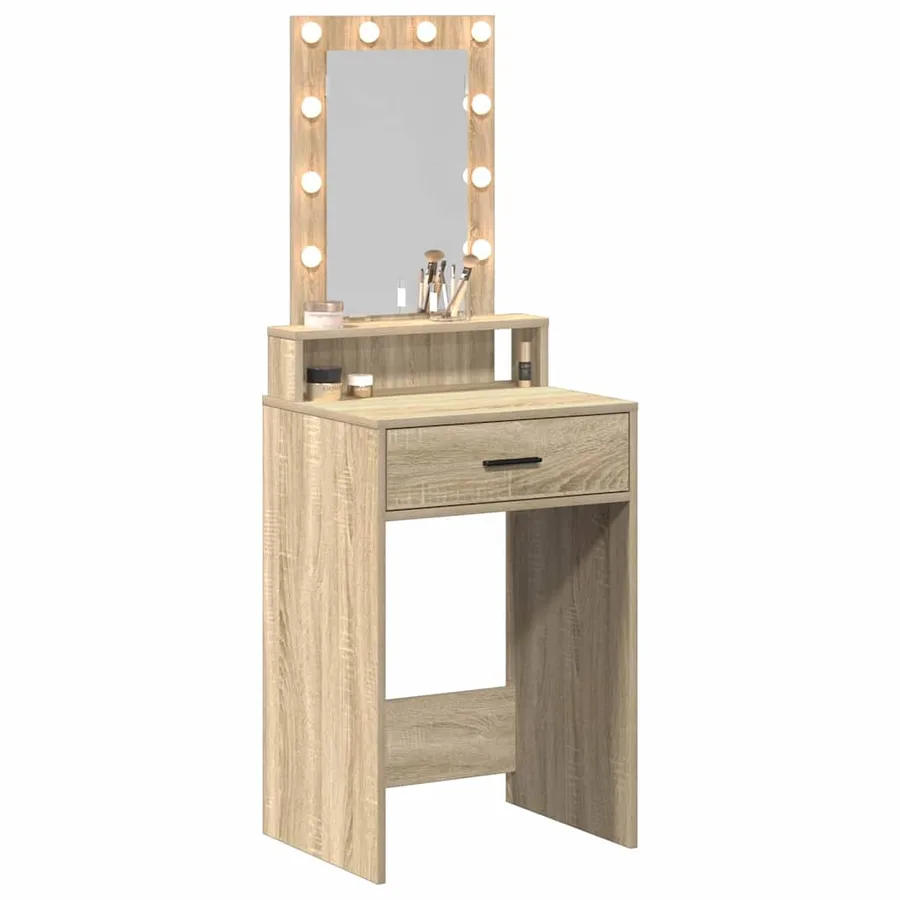 Table de Toilette Marron 50 x 41 x 140 cm Bois d'ingénierie - 3