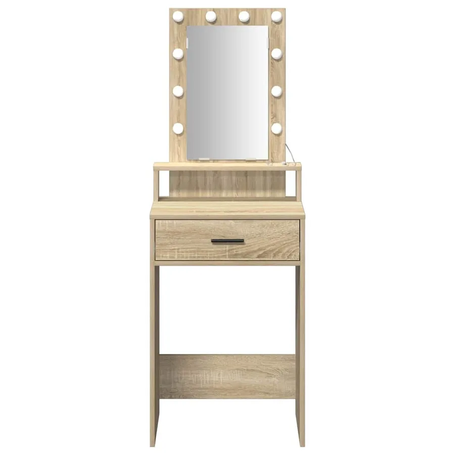 Table de Toilette Marron 50 x 41 x 140 cm Bois d'ingénierie - 5