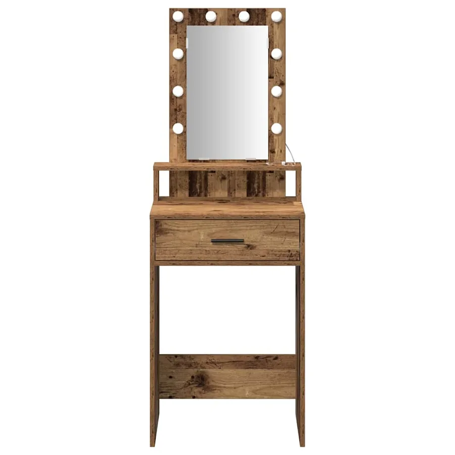 Table de Toilette Marron 50 x 41 x 140 cm Bois d'ingénierie - 5