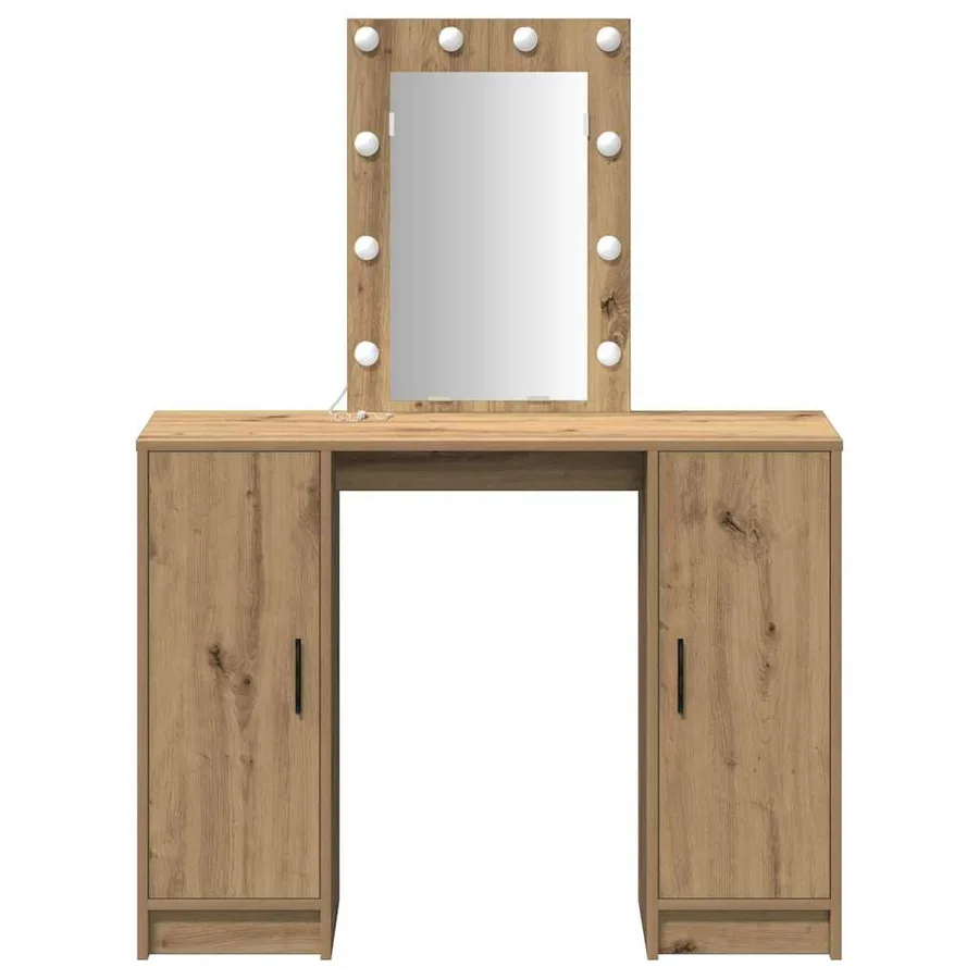 Table de Toilette Marron 102 x 33 x 135 cm Bois d'ingénierie - 5