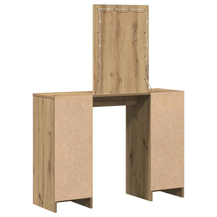 Table de Toilette Marron 102 x 33 x 135 cm Bois d'ingénierie - 7
