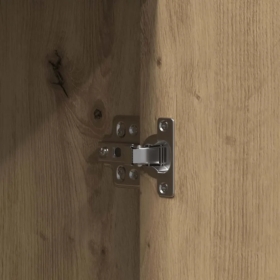 Table de Toilette Marron 102 x 33 x 135 cm Bois d'ingénierie - 9