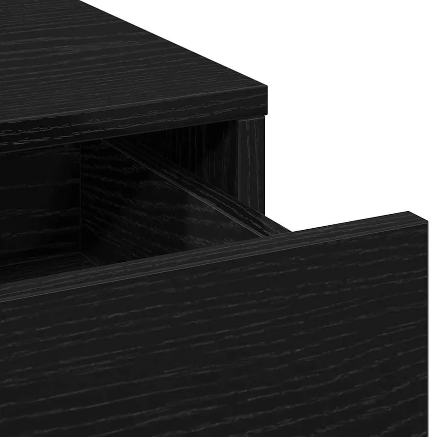 Haut Armoire Chêne noir 40 x 41 x 135 cm Bois d'ingénierie - 10
