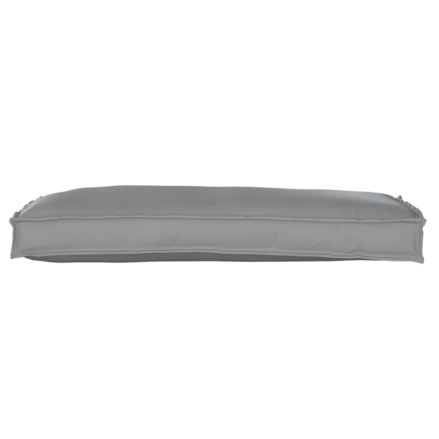 Coussin Gris 100 x 40 x 8 cm Tissu Oxford - 3