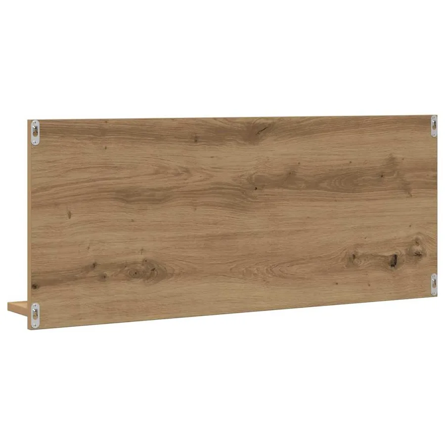 Étagère Miroir chêne artisanal 90 x 10,5 x 37 cm - 5
