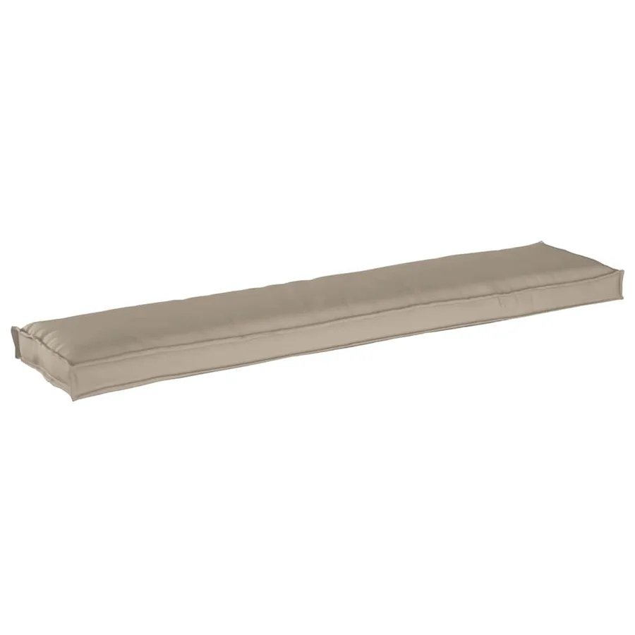 Coussin de palette Taupe 180 x 40 x 8 cm Tissu Oxford - 2