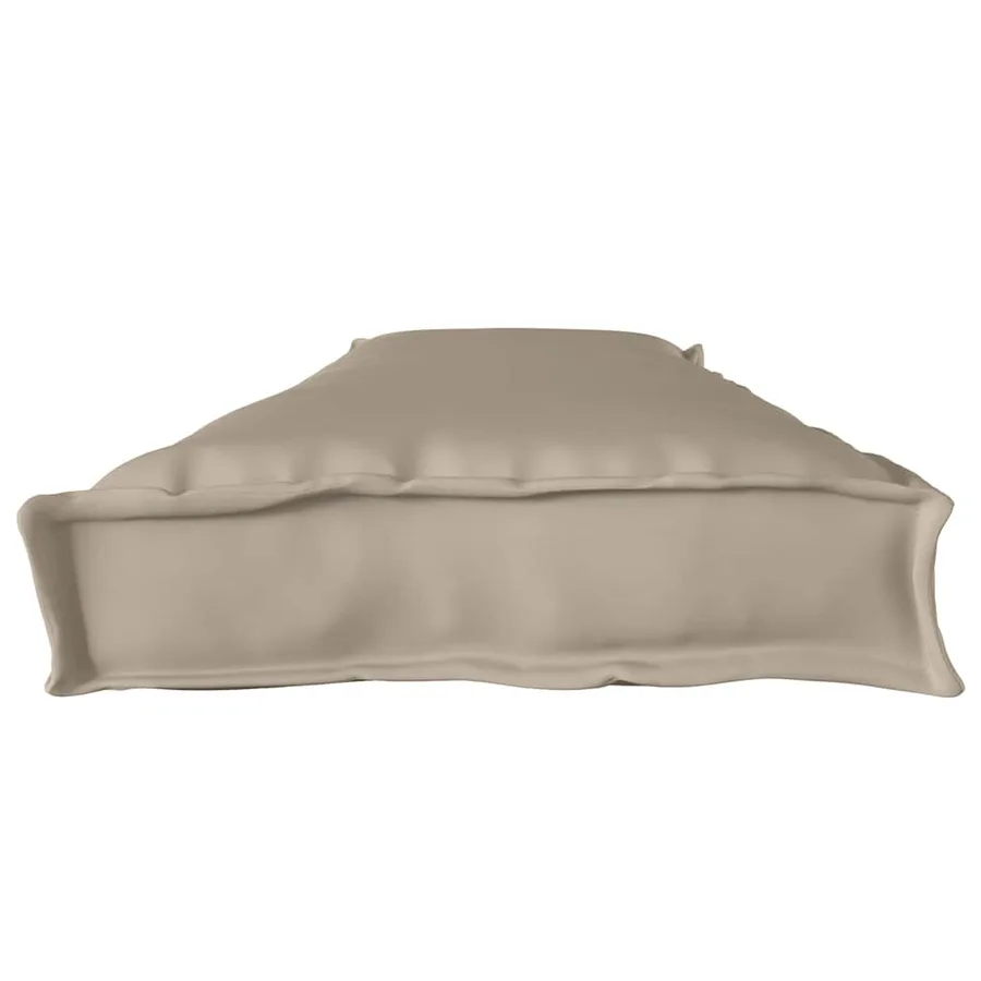 Coussin de palette Taupe 180 x 40 x 8 cm Tissu Oxford - 7