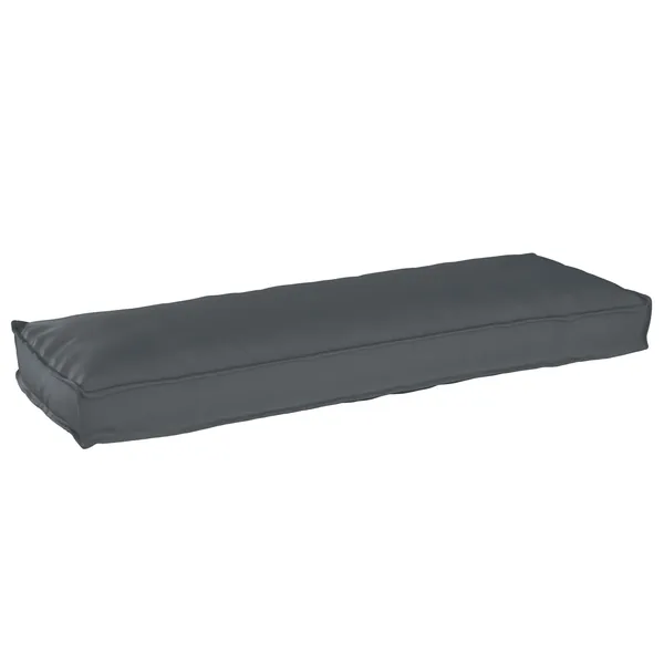 Coussin Anthracite 120 x 40 x 8 cm Tissu Oxford