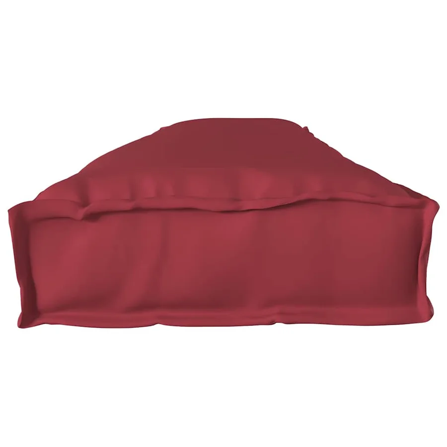 Coussin de palette Bordeaux 200 x 40 x 8 cm Tissu Oxford - 7