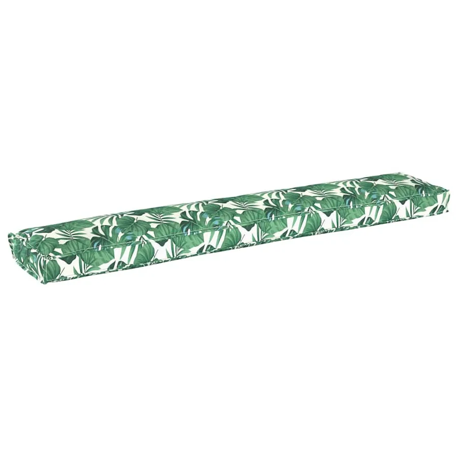 Coussin de palette Motif feuille 200 x 40 x 8 cm Tissu Oxford - 2