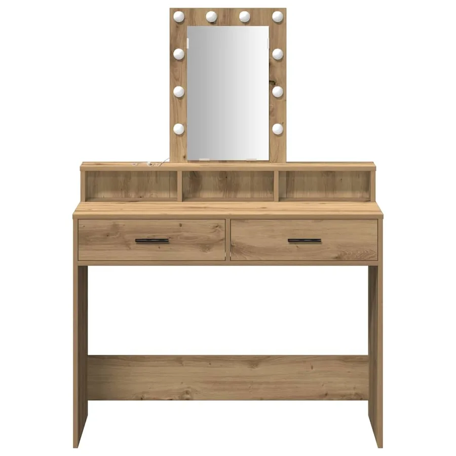 Table de Toilette Marron 100 x 41 x 140 cm Bois d'ingénierie - 5