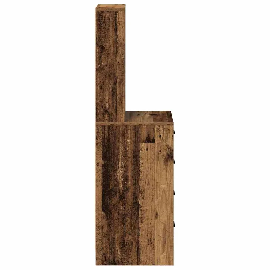Haut Armoire Bois ancien 40 x 41 x 135 cm Bois d'ingénierie - 7