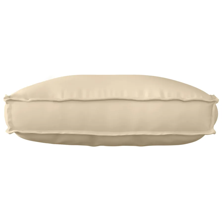 Coussin Beige 70 x 40 x 12 cm Tissu Oxford - 3