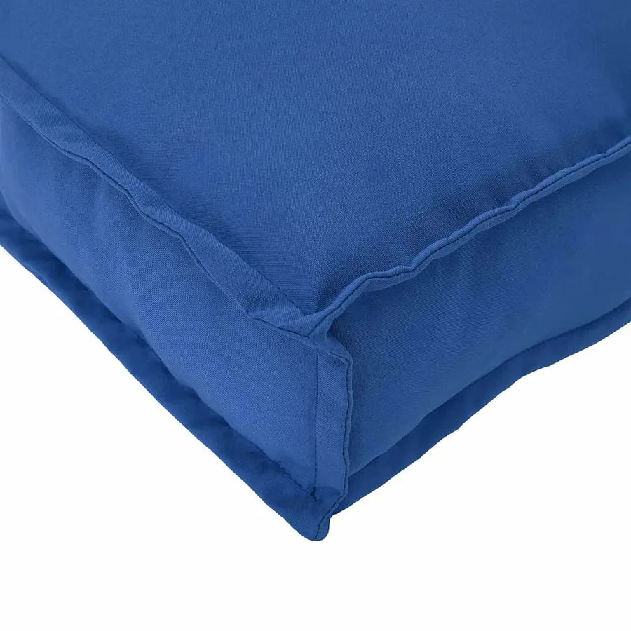 Coussin Bleu royal 80 x 40 x 12 cm Tissu Oxford - 6