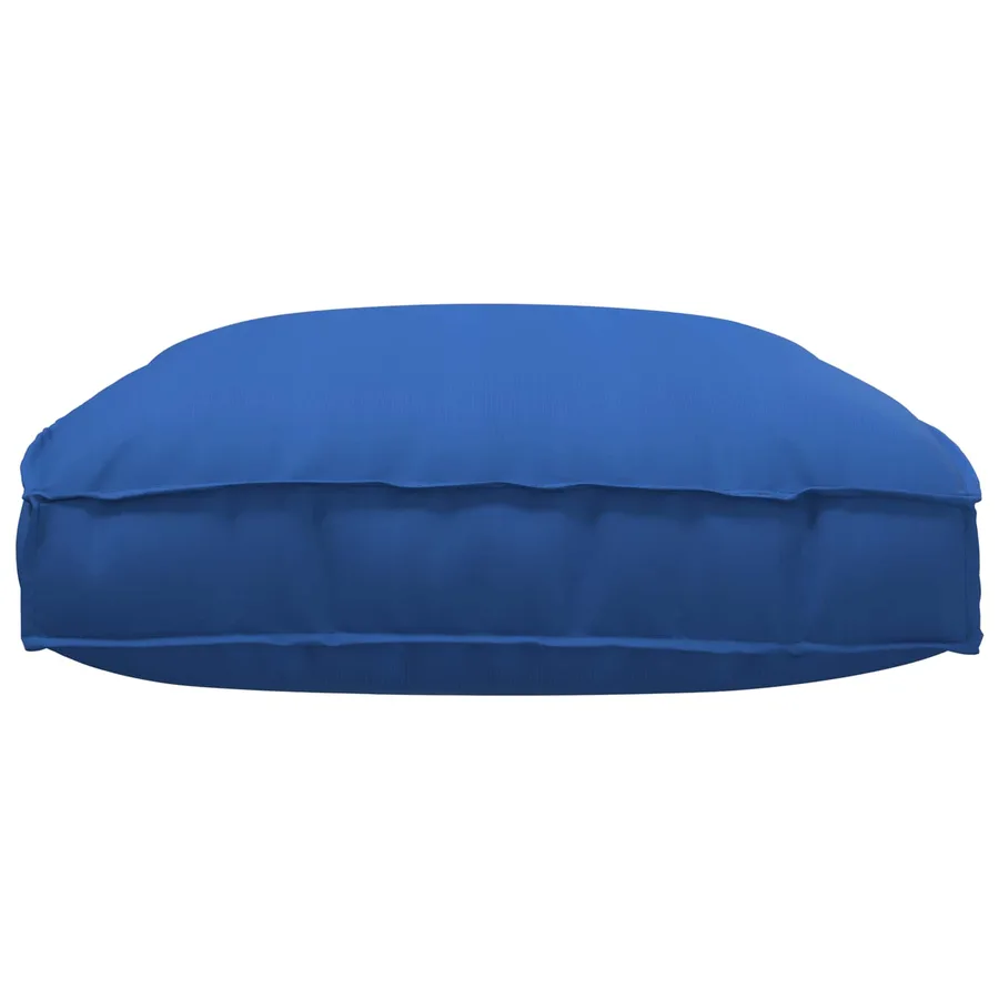 Coussin Bleu royal 120 x 80 x 12 cm Tissu Oxford - 4