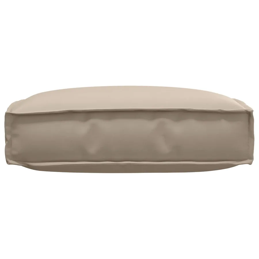 Coussin Taupe 60 x 60 x 12 cm Tissu Oxford - 4