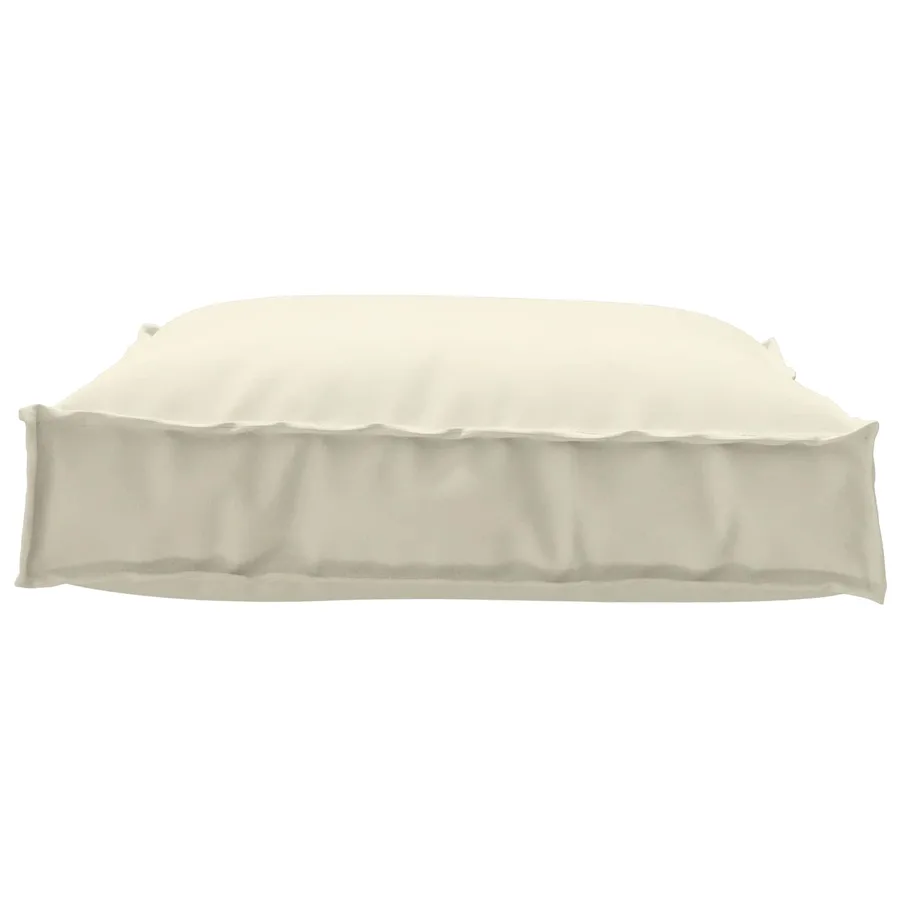 Coussin Crème 70 x 70 x 12 cm Tissu Oxford - 3