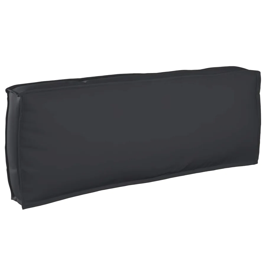 Coussin Noir 120 x 40 x 12 cm Tissu Oxford