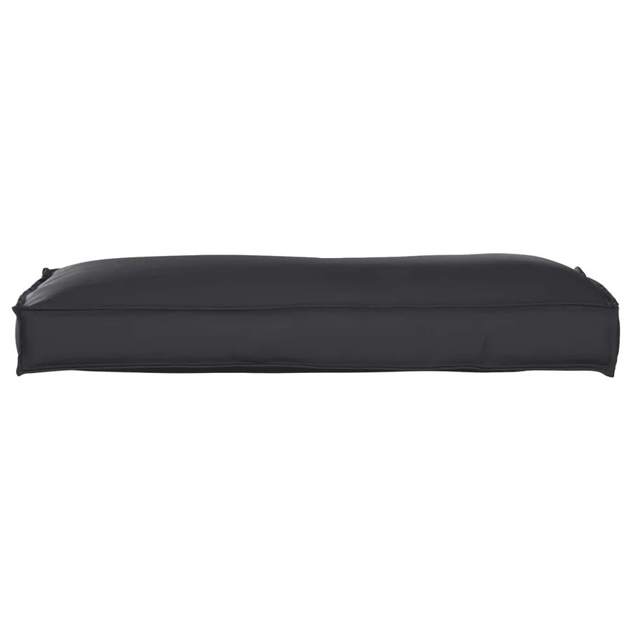 Coussin Noir 120 x 40 x 12 cm Tissu Oxford - 3
