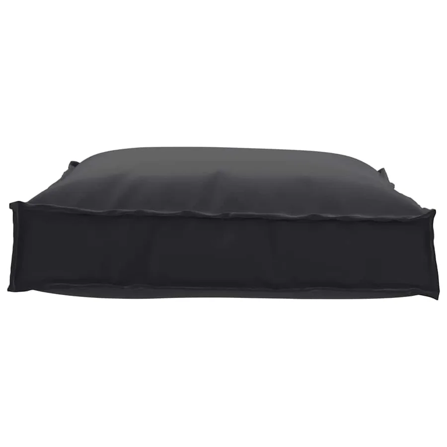Coussin Noir 70 x 70 x 12 cm Tissu Oxford - 4