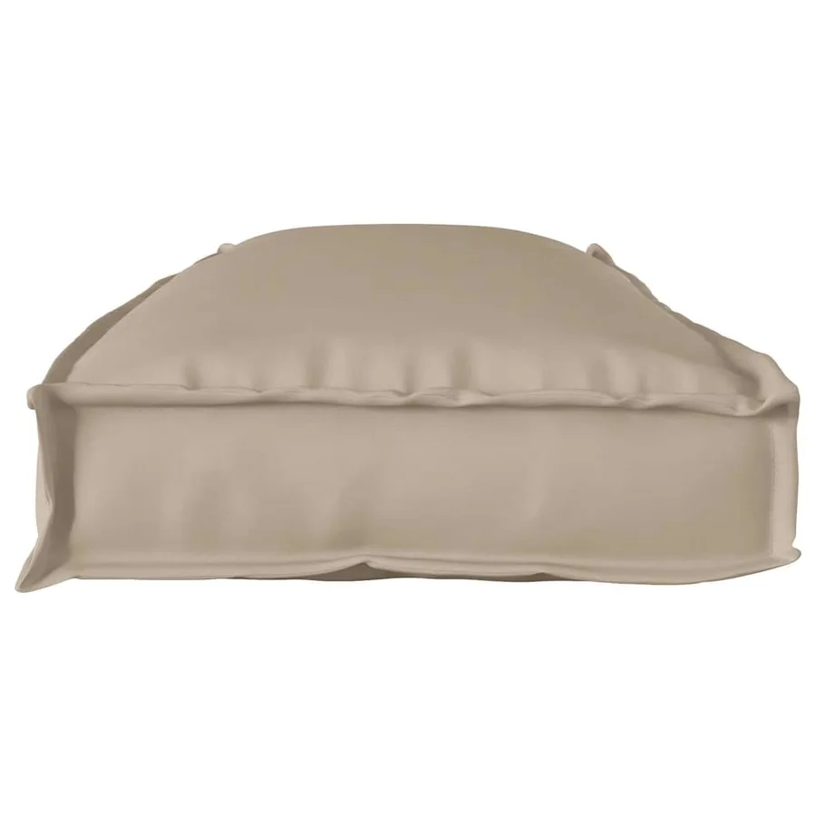 Coussin Taupe 110 x 40 x 8 cm Tissu Oxford - 4
