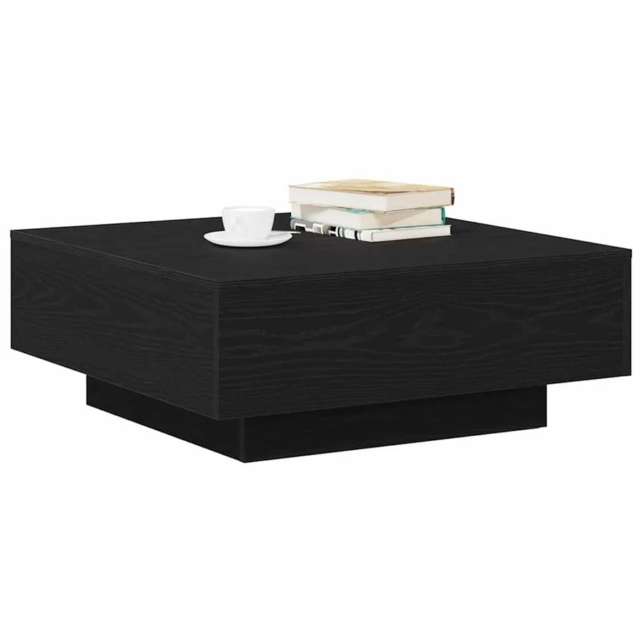 Table basse Chêne noir 80 x 80 x 31 cm - 3