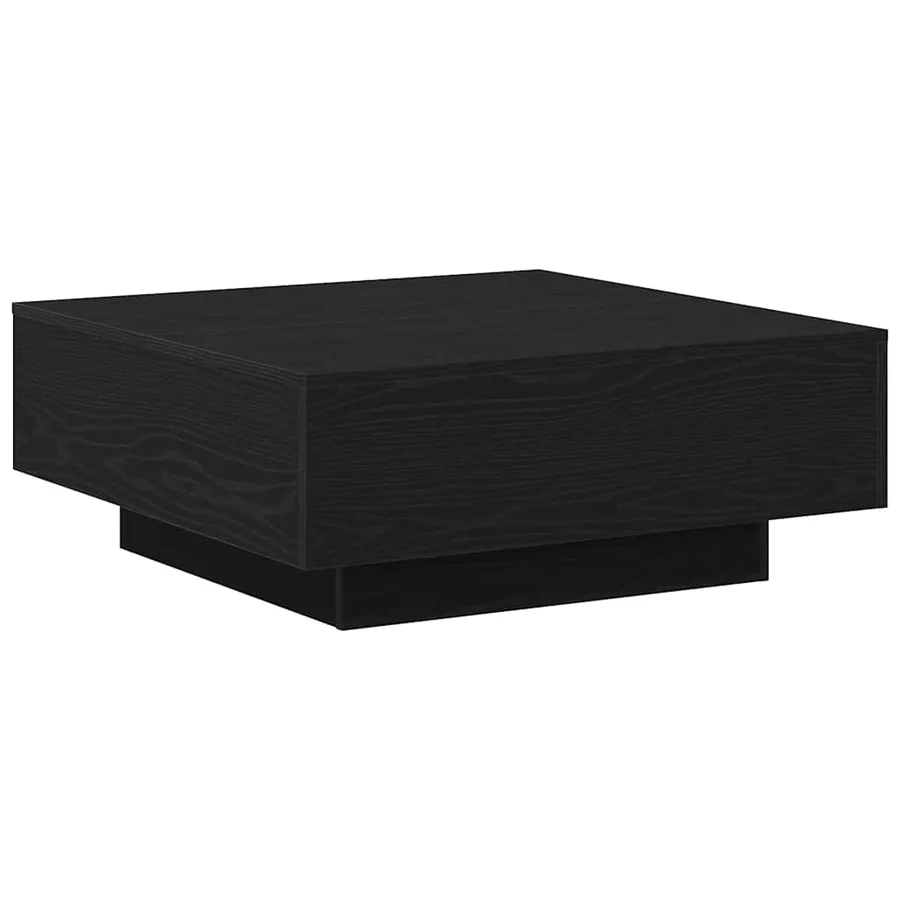 Table basse Chêne noir 80 x 80 x 31 cm - 5