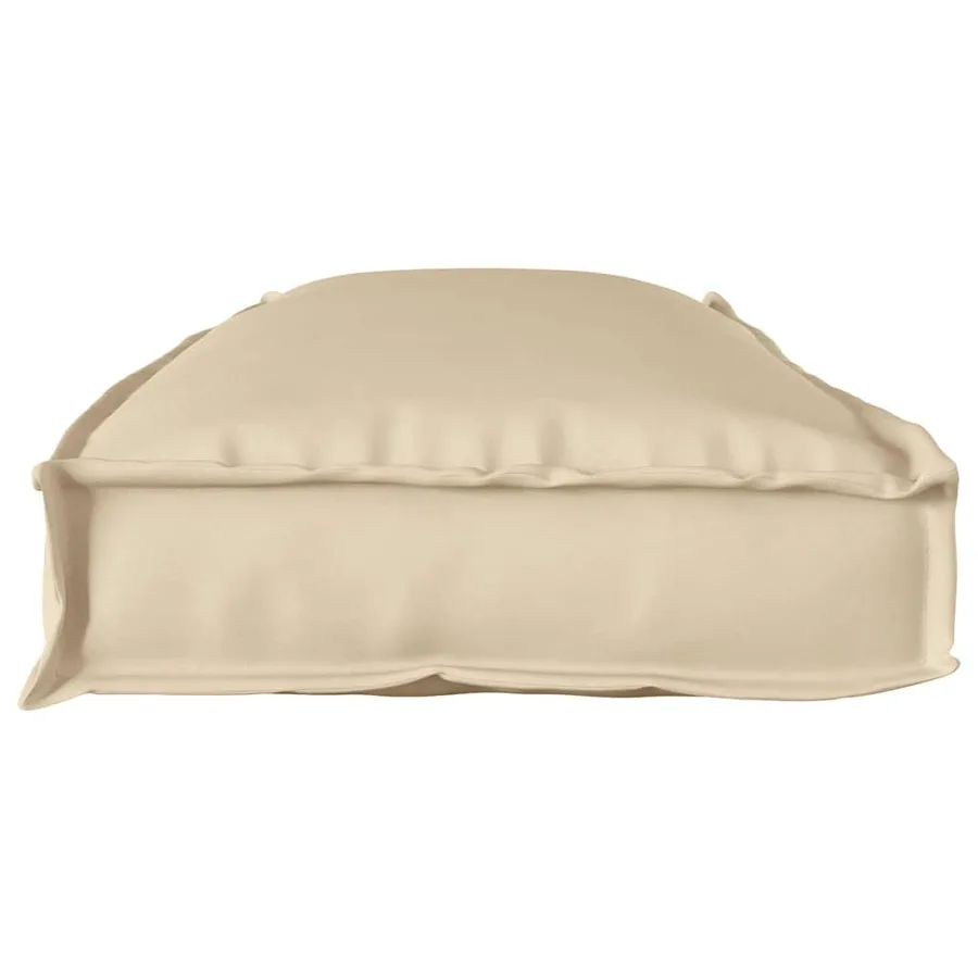 Coussin Beige 110 x 40 x 8 cm Tissu Oxford - 4