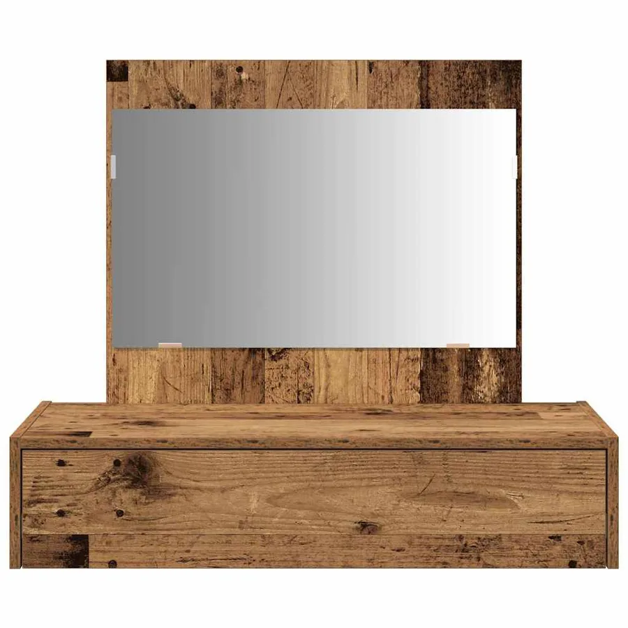 Table de Toilette Marron 83 x 40 x 70 cm Bois d'ingénierie - 6