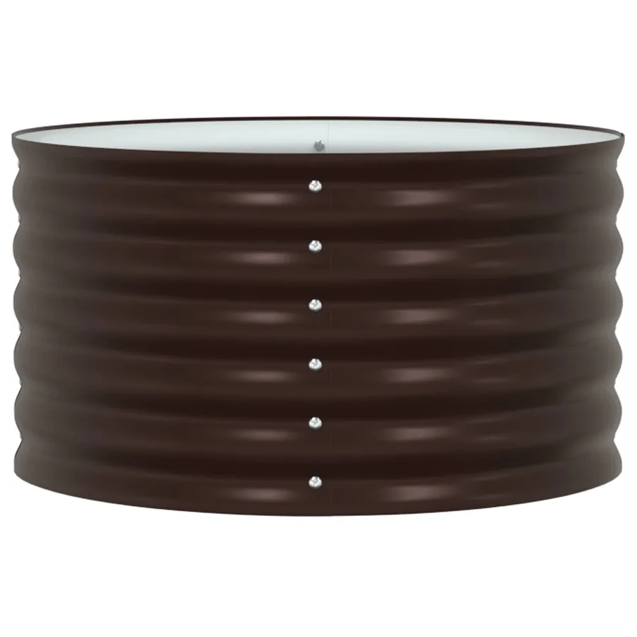 Lit surélevé Marron 80 x 80 x 44 cm Acier - 3