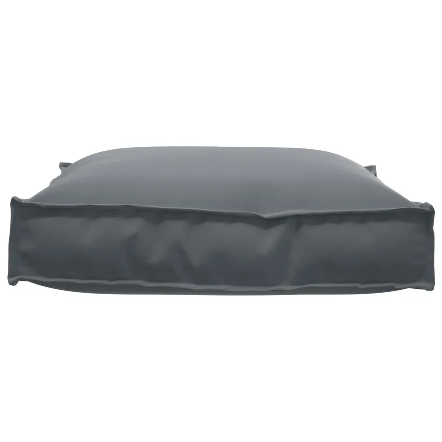 Coussin Anthracite 70 x 70 x 12 cm Tissu Oxford - 4