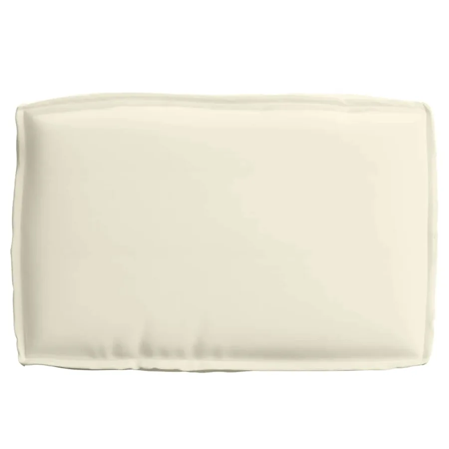 Coussin Crème 60 x 40 x 8 cm Tissu Oxford - 6
