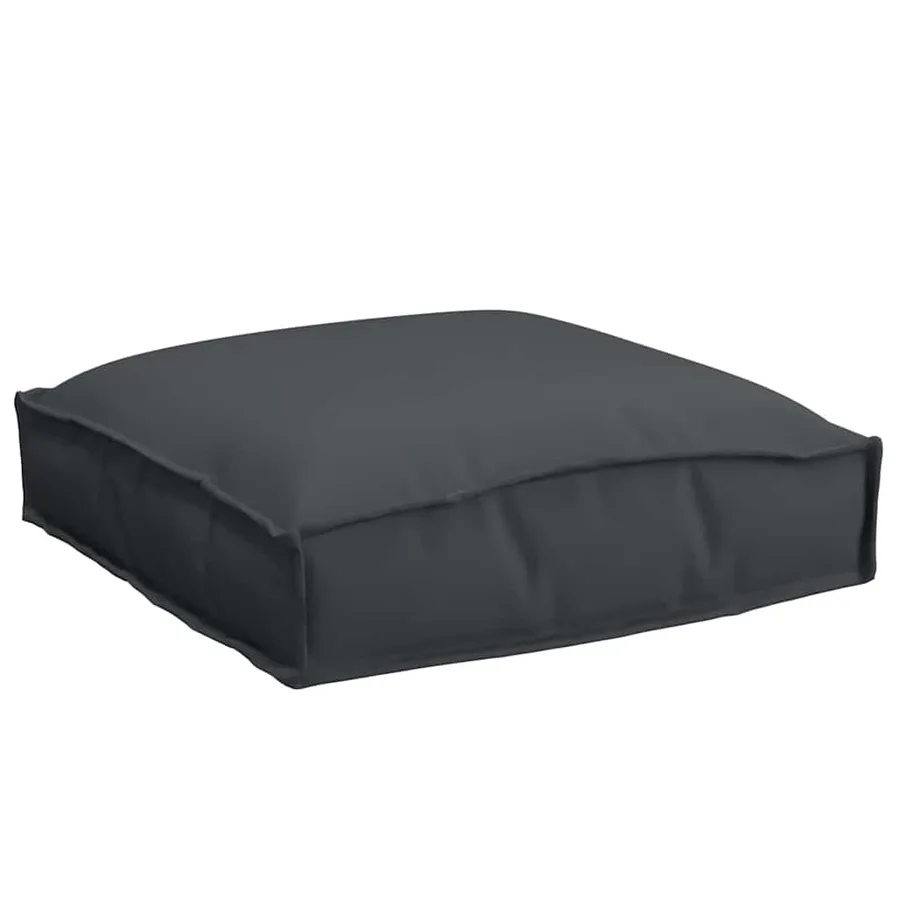 Coussin 2 pcs Noir 40 x 40 x 8 cm Tissu Oxford - 5