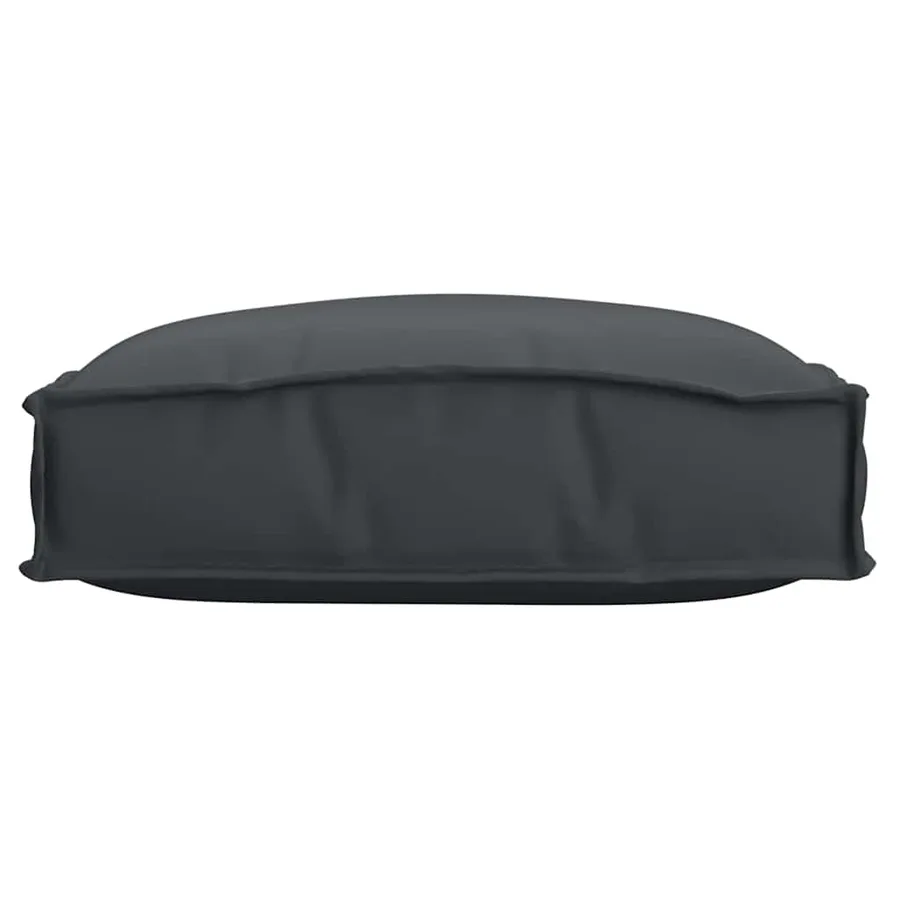 Coussin 2 pcs Noir 40 x 40 x 8 cm Tissu Oxford - 6