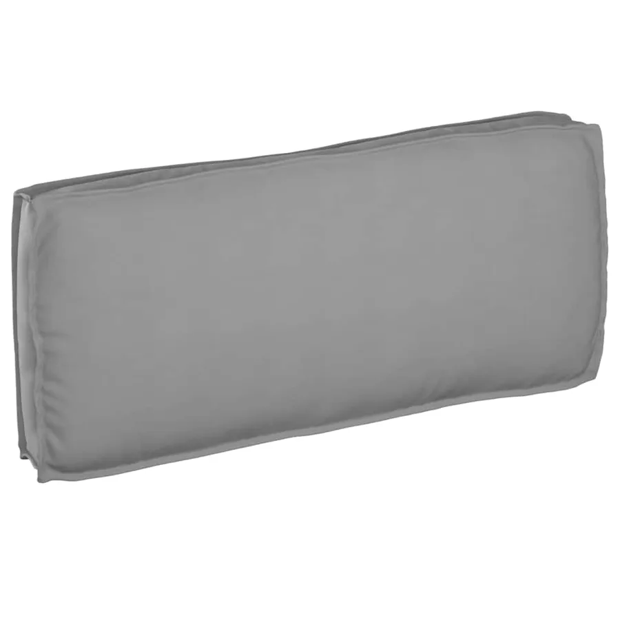 Coussin Gris 120 x 50 x 12 cm Tissu Oxford - 2