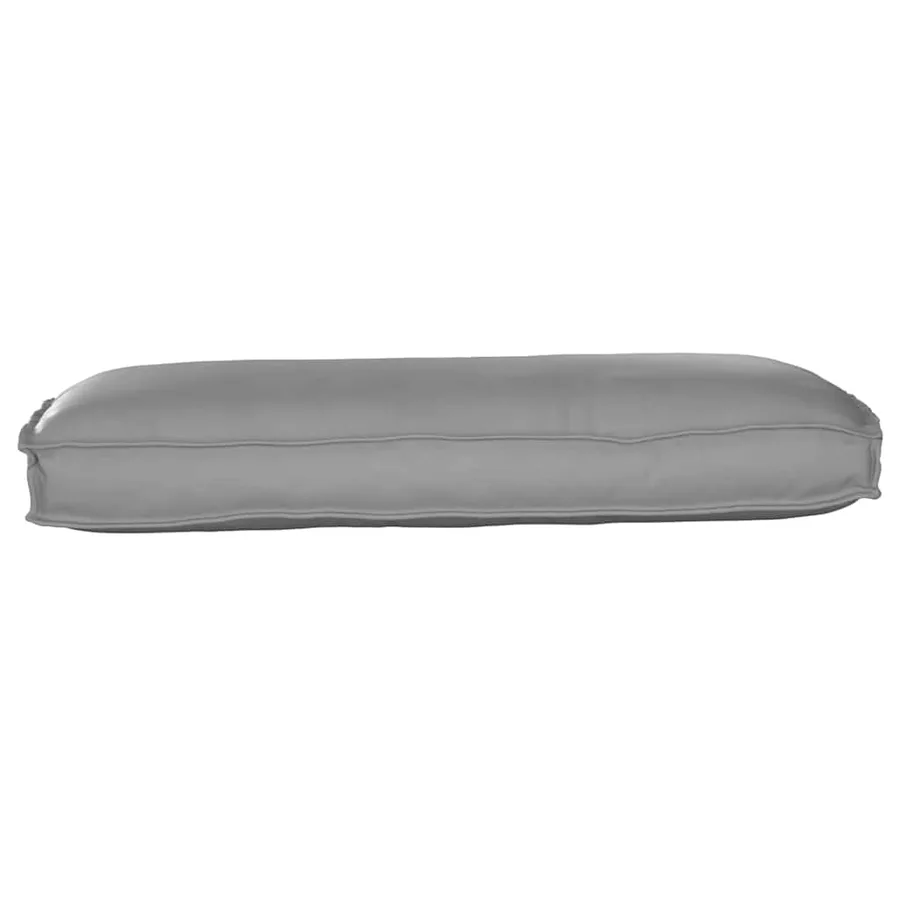 Coussin Gris 120 x 50 x 12 cm Tissu Oxford - 5