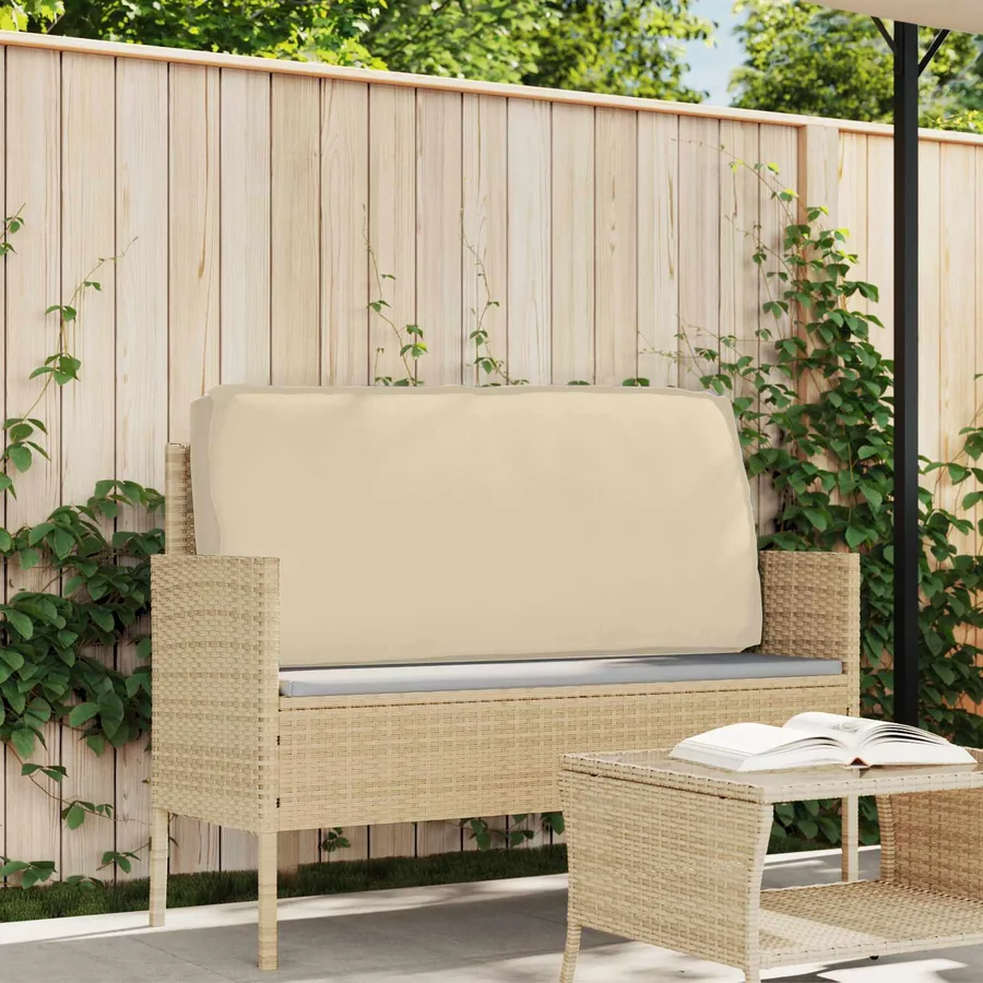 Coussin Beige 120 x 60 x 12 cm Tissu Oxford