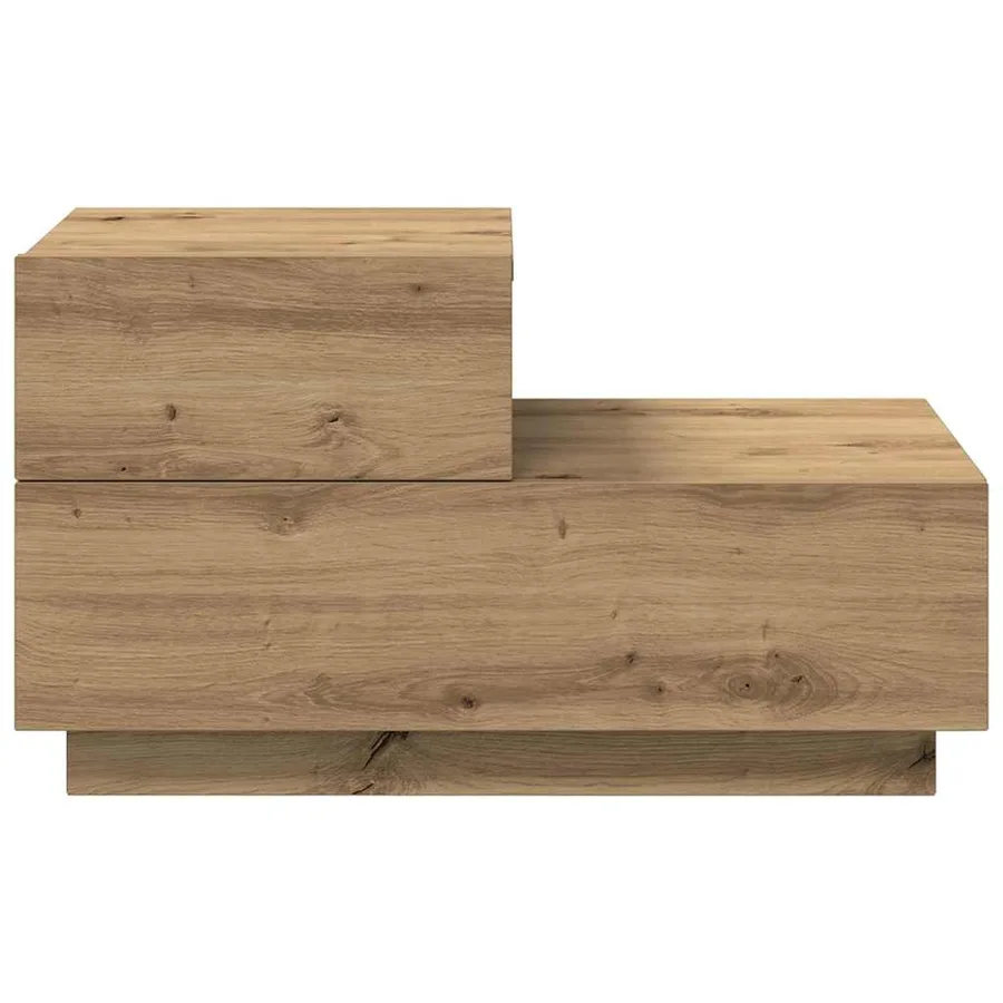 Cabinet de chevet Chêne artisanal 70 x 36 x 40,5 cm - 7