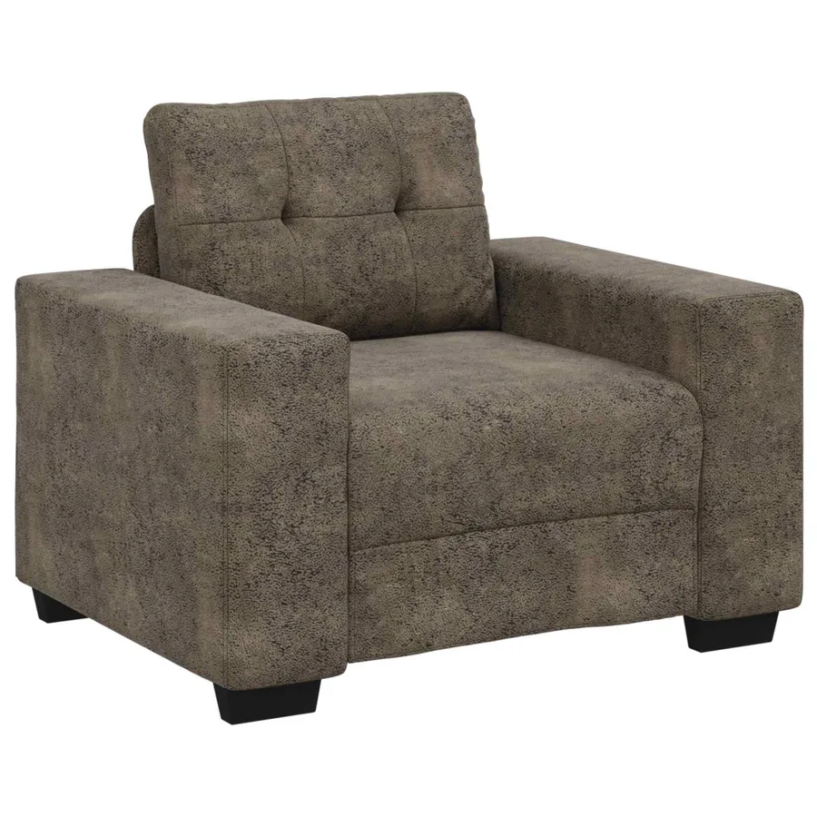 Fauteuil gris foncé 59 cm similicuir - 2